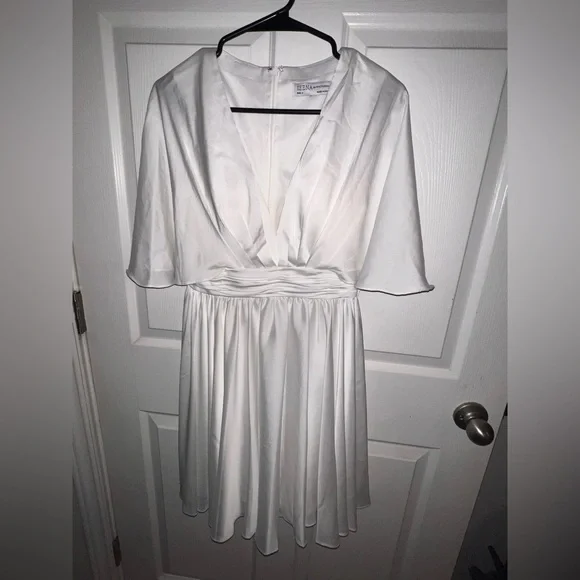 Mac Duggal White Mini Dress - Picture 5 of 10